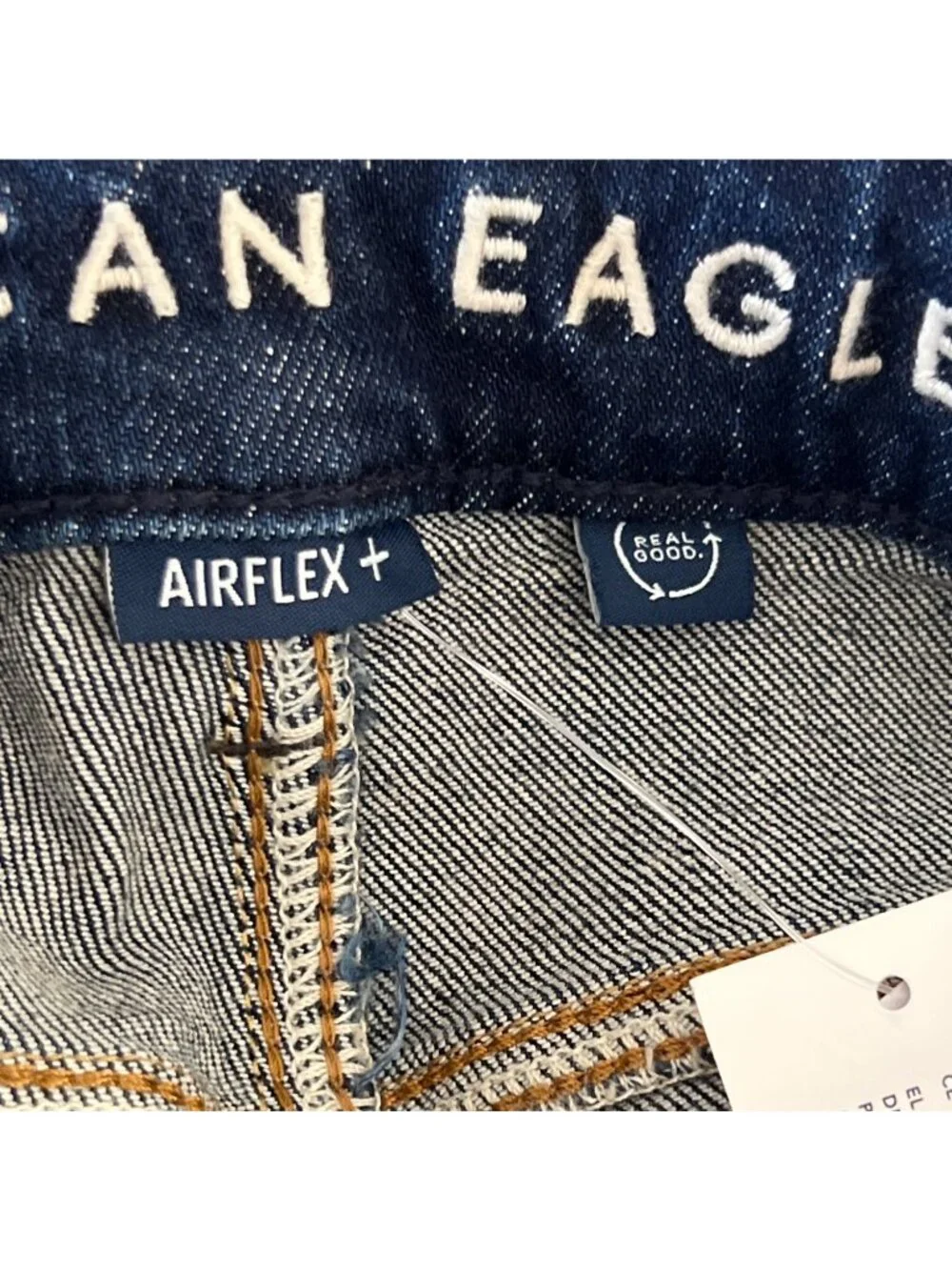 AMERICAN EAGLE Men's AirFlex+ Original Bootcut Jean Dark Indigo Wash 29Wx30L NWT